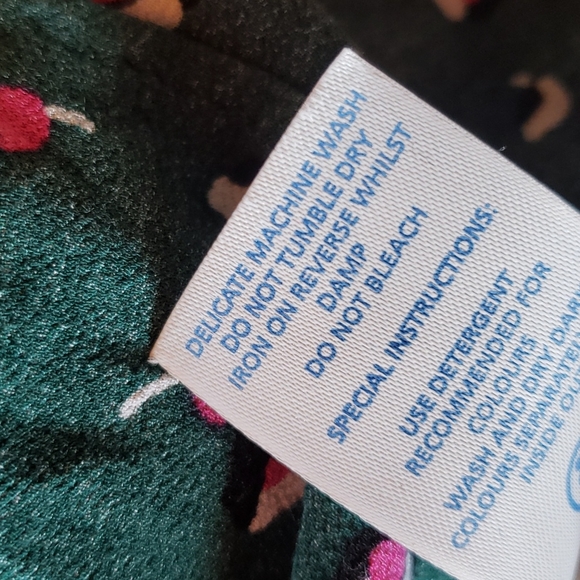 BODEN Aurelia Tunic Green Heathland Bud sz 8L Women's - Picture 8 of 10